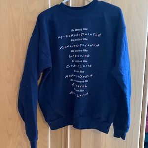 Womens Grey’s Anatomy saying Sweatshirt size M